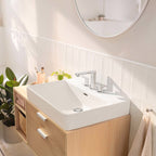 Hansgrohe Rebris S 3-Hole Basin Mixer 110 With Pop-Up Waste Set Chrome