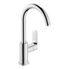 Hansgrohe Rebris S Single Lever Basin Mixer 210 With Swivel Spout And Pop-Up Waste Set Chrome