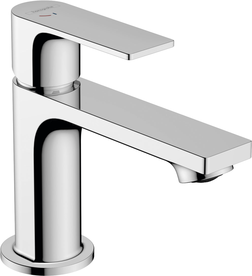 Hansgrohe Rebris E Single Lever Basin Mixer 80 Coolstart Without Waste Set Chrome