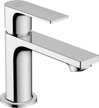 Hansgrohe Rebris E Single Lever Basin Mixer 80 Coolstart Without Waste Set Chrome