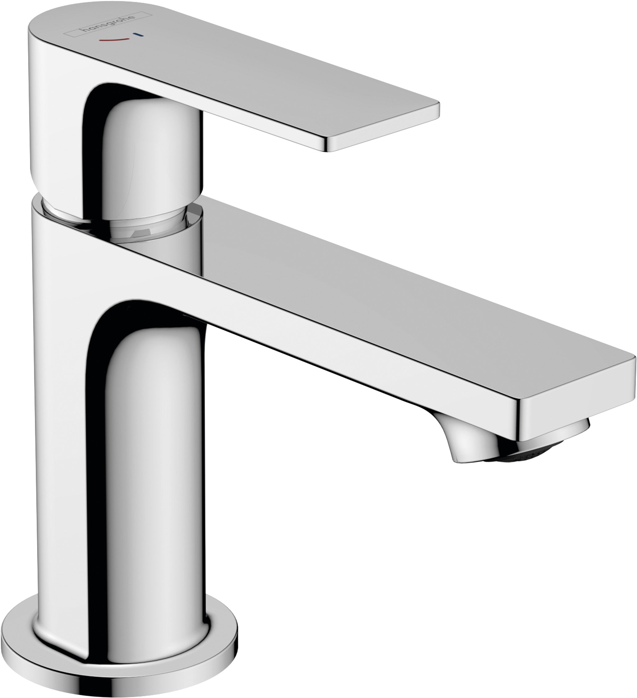 Hansgrohe Rebris E Single Lever Basin Mixer 80 Coolstart Without Waste Set Chrome