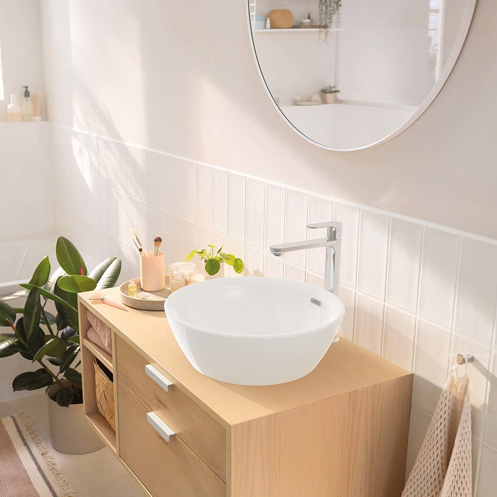 Hansgrohe Rebris S Single Lever Basin Mixer 240 Coolstart For Wash Bowls With Pop-Up Waste Set Chrome