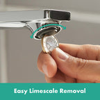 Hansgrohe Rebris E Single Lever Basin Mixer 110 Coolstart Without Waste Set Chrome