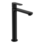 Hansgrohe Rebris S Single Lever Basin Mixer 240 Coolstart Ecosmart+ For Wash Bowls With Pop-Up Waste Set Matt Black