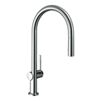 Hansgrohe Talis M54 Kitchen Mixer Tap 210, pull-out sPairay, 2jet, Chrome