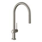 Hansgrohe Talis M54 Kitchen Mixer Tap 210, pull-out spout, 1jet, Stainless Steel Stainless Steel Finish