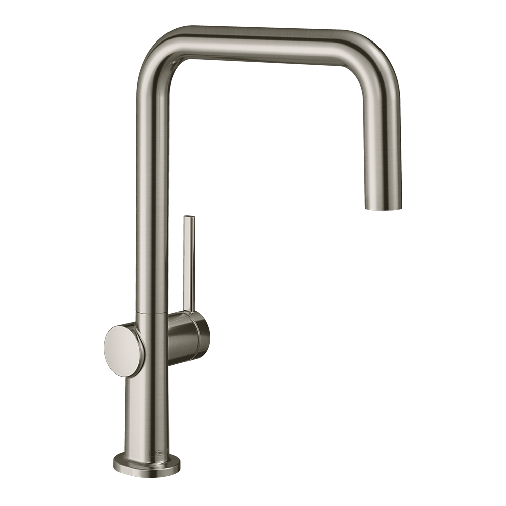 Hansgrohe Talis M54 Kitchen Mixer Tap U 220, 1jet, Stainless Steel Stainless Steel Finish