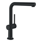 Hansgrohe Talis M54 Kitchen Mixer Tap 270, pull-out spout, 1jet, Matt Black