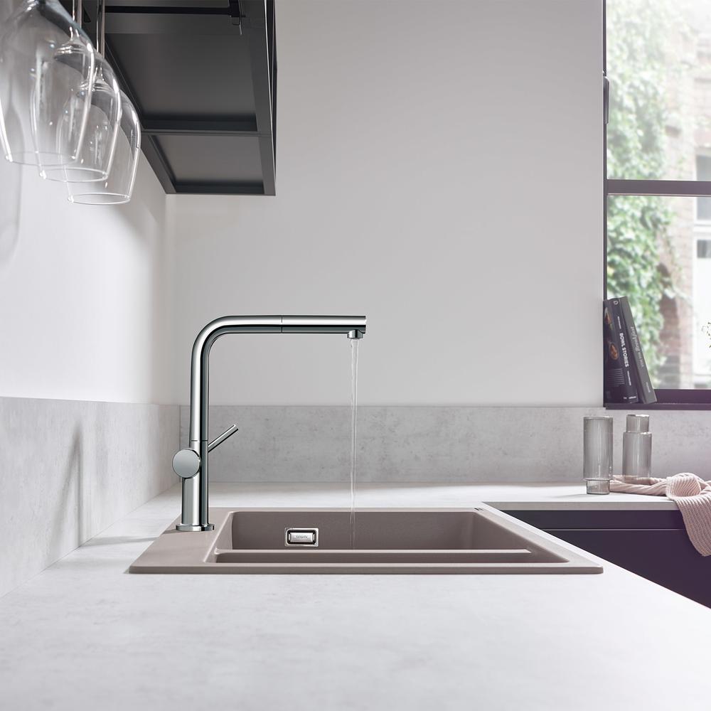 Hansgrohe Talis M54 Kitchen Mixer Tap 270, 1jet, Chrome