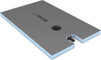 wedi Fundo Plano complete shower tray offset drain 1400x900x65mm