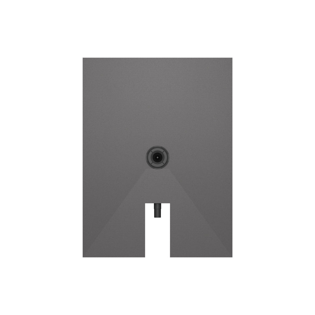 wedi Fundo Plano complete shower tray short side connection 1200x900x65mm