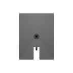 wedi Fundo Plano complete shower tray short side connection 1200x900x65mm
