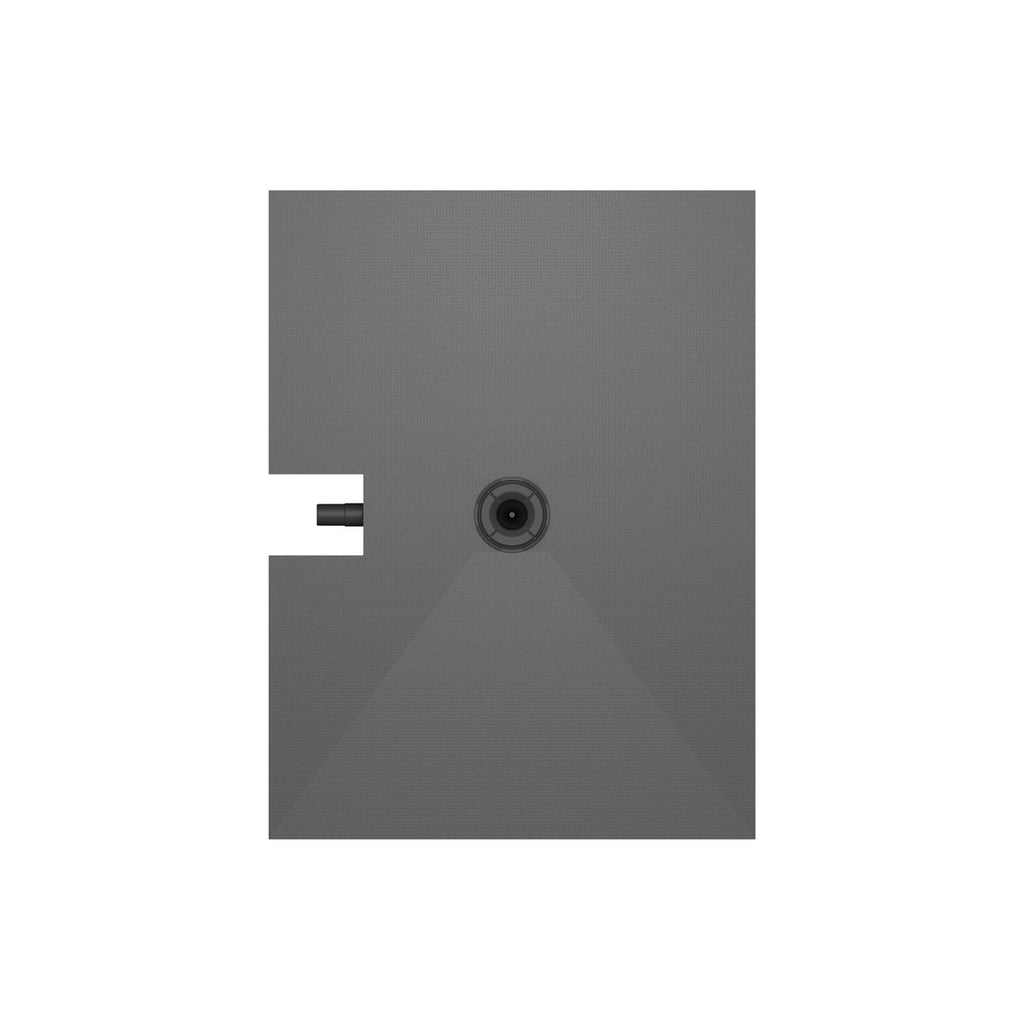 wedi Fundo Plano complete shower tray long side connection 1200x900x65mm