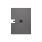 wedi Fundo Plano complete shower tray long side connection 1200x900x65mm