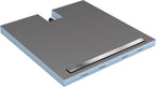 wedi Fundo Plano Linea complete shower tray channel 800mm 900x900x70mm