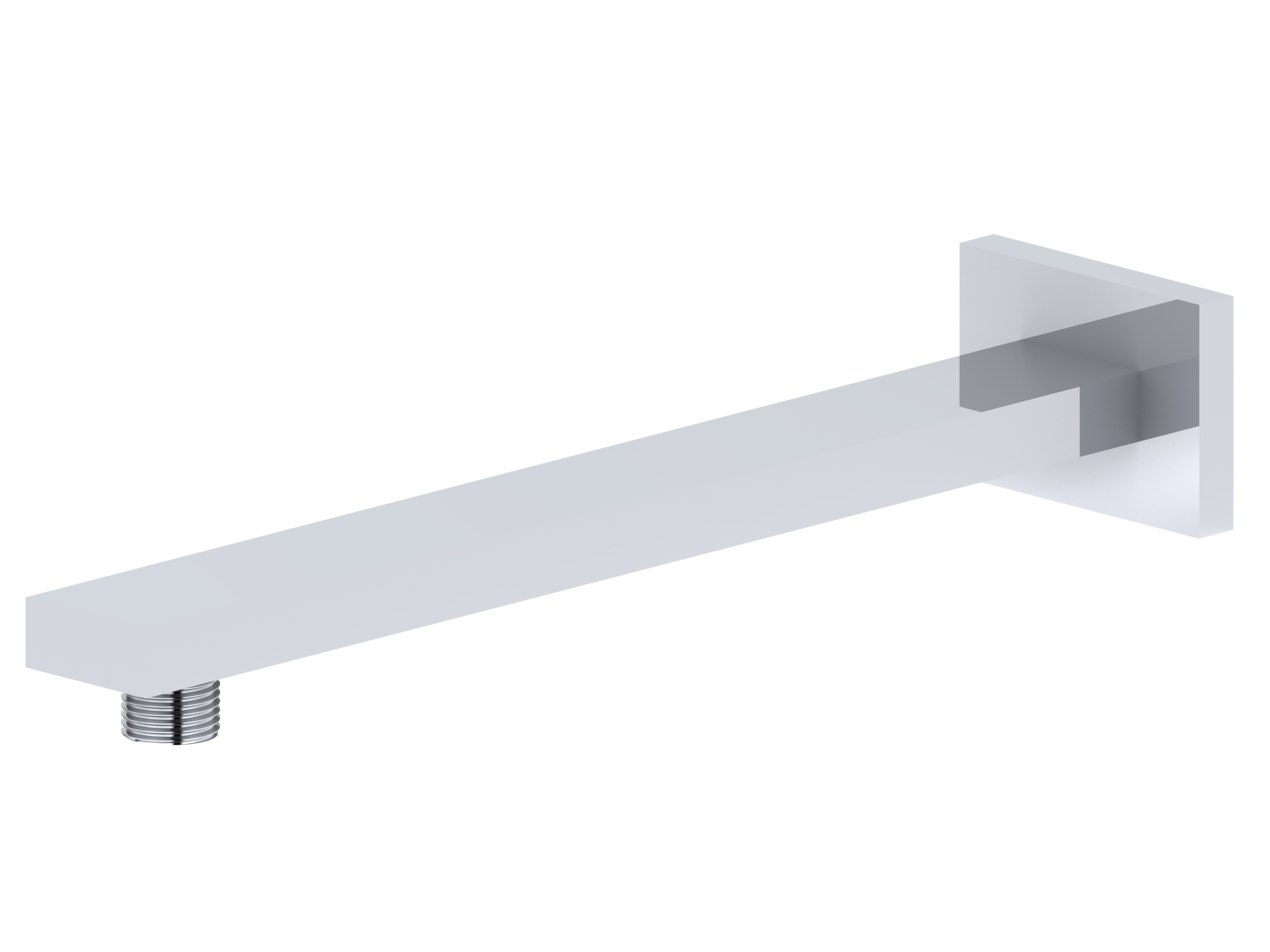 iflo Square Wall Arm - Chrome