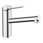 Hansgrohe Zesis M33 Single Lever Kitchen Mixer 150 Coolstart Ecoselection 1Jet Chrome