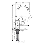 HiB Peak Pendant Light 750