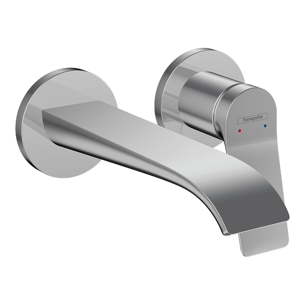Hansgrohe Vivenis Basin Mixer Tap for concealed installation wall-mounted with spout 19,2 cm, Chrome