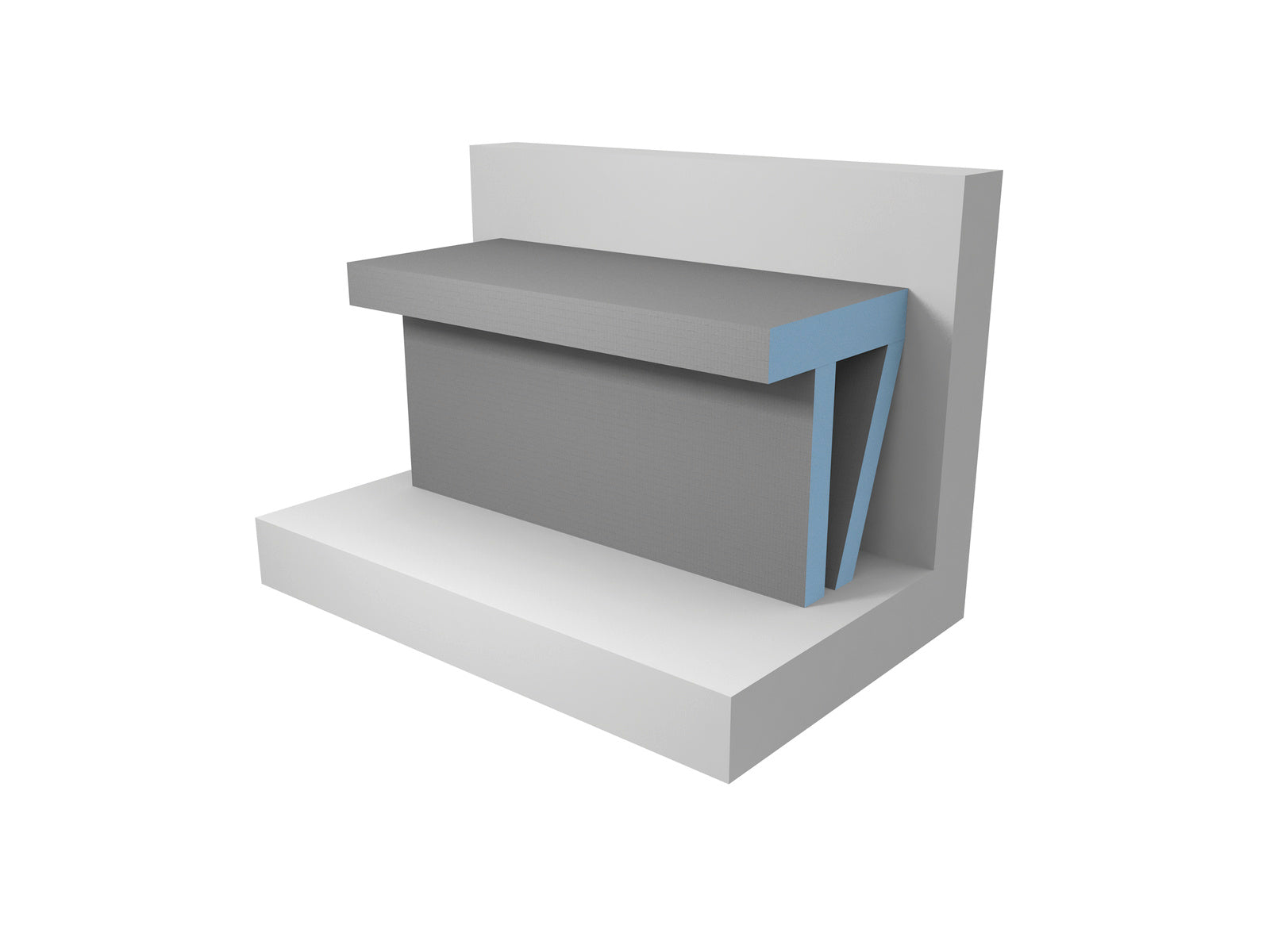 wedi Sanoasa bench 1 straight finish 900x380x454mm