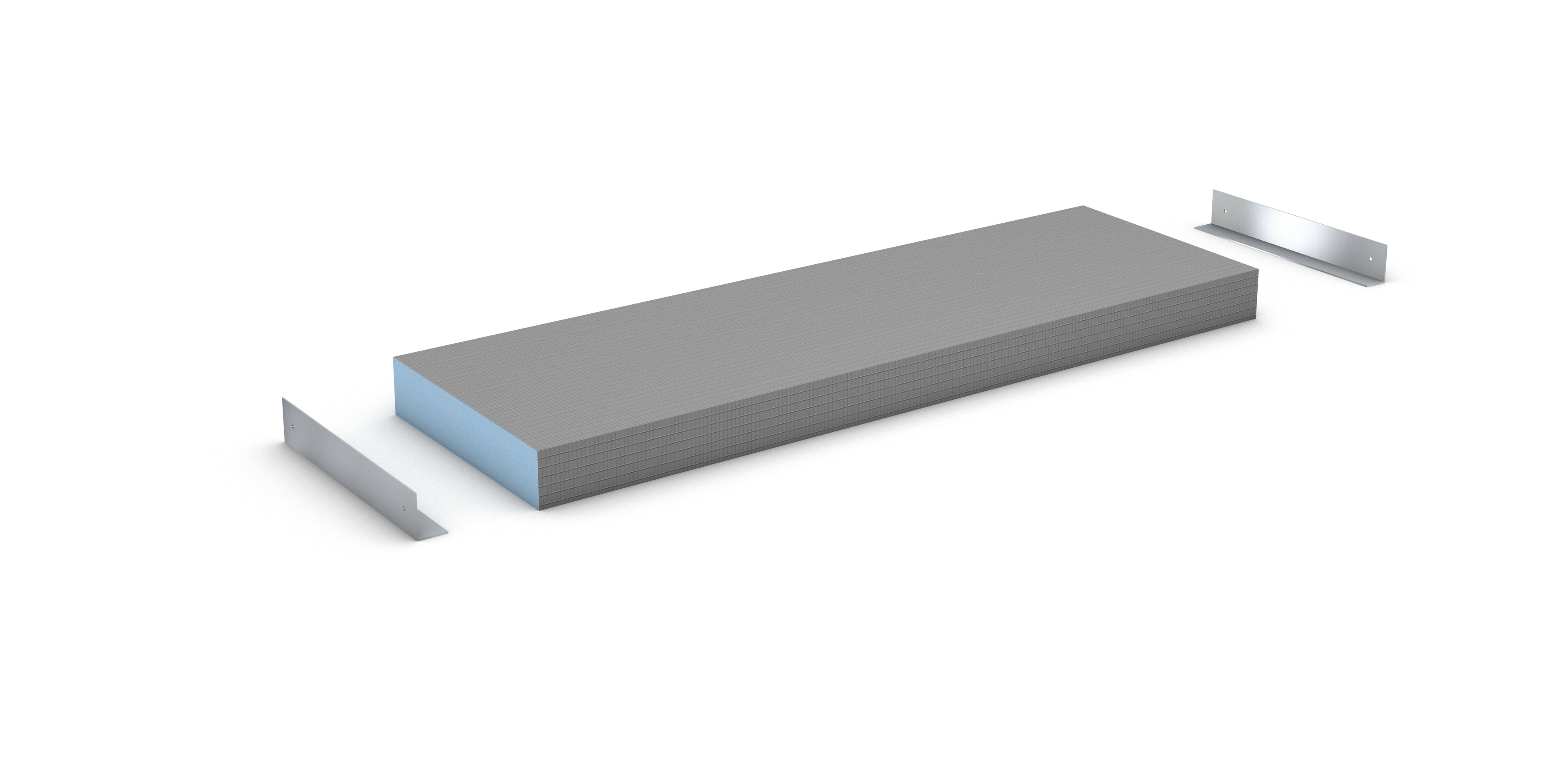 wedi Sanoasa bench 4 straight finish 1200x380x80mm
