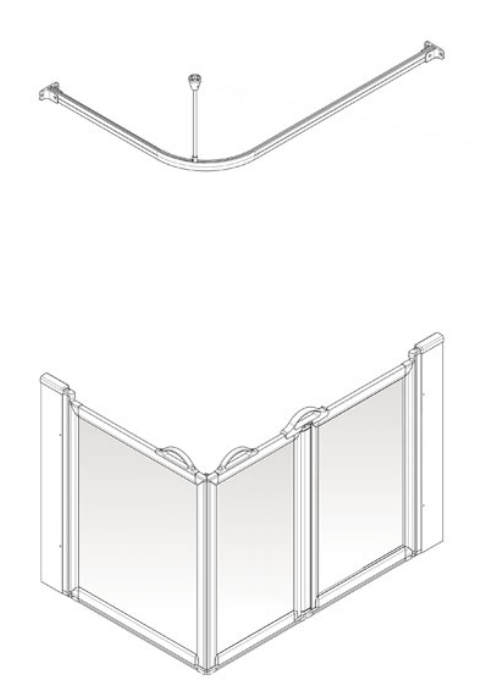 AKW OPTION A 750 HIGH SCREEN SET 1200 X 700