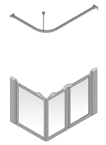 AKW OPTION A 750 HIGH SCREEN SET 1200 X 700