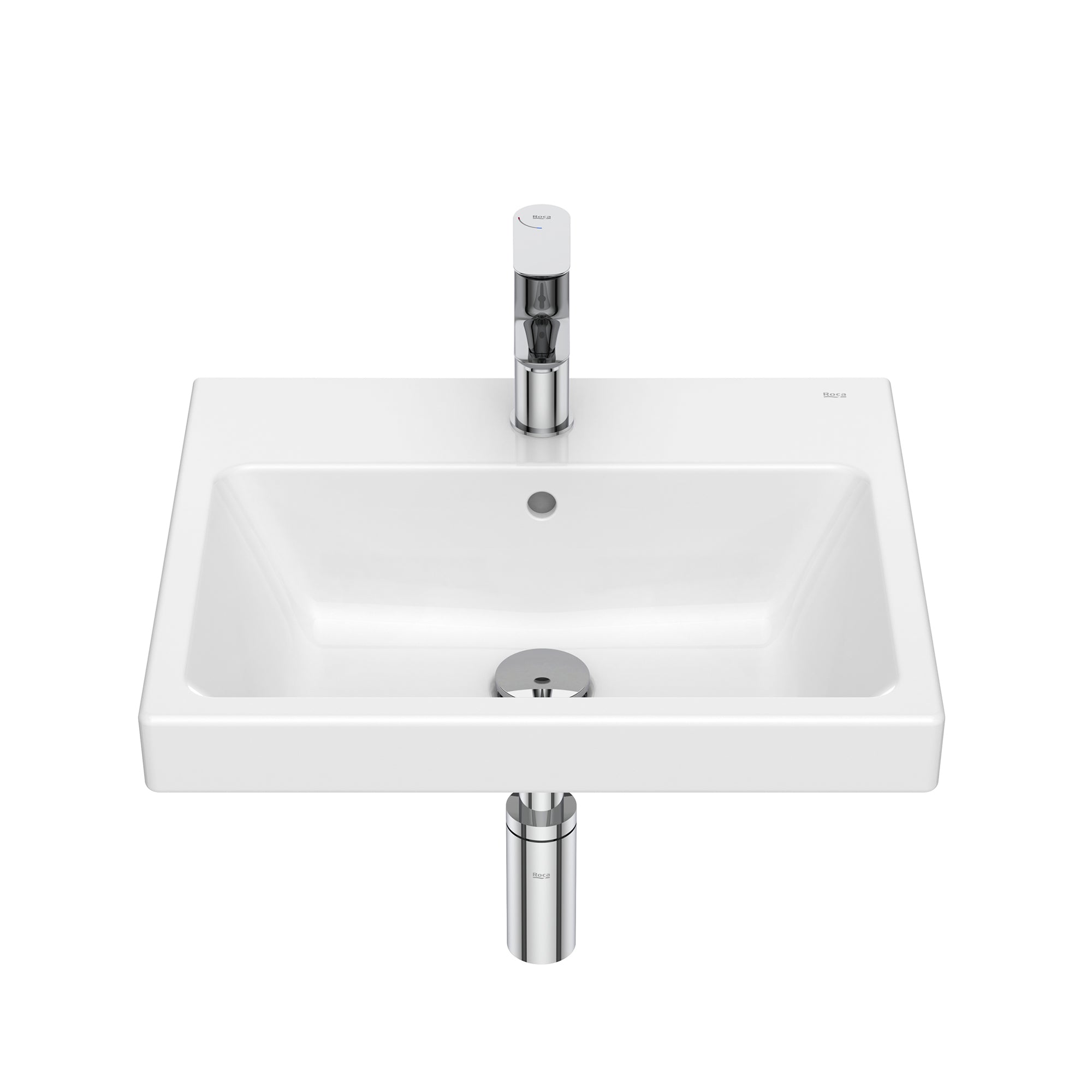 Roca The Gap Wall-Hung Basin 170 (W) x 510 (D) x 470 (H)mm White