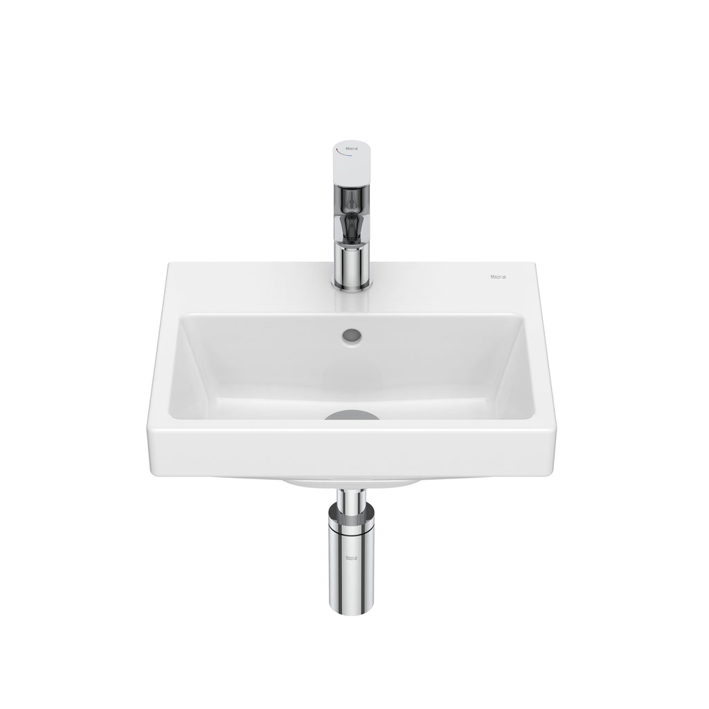 Roca The Gap Compact Wall-Hung Basin 400(L) X 320(W) X 162(H)mm White