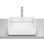 Roca Tura On Countertop basin 450(W) x 350(D) x 155(H)mm White