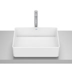 Roca Tura On Countertop basin 450(W) x 350(D) x 155(H)mm Matt White