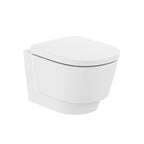 Roca Tura Rimless Wall-hung WC pan 500(W) x 360(D) x 345(H)mm Matt White