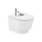 Roca Tura Wall-hung Bidet 365(W) x 305(D) x 505(H)mm White - Supraglaze
