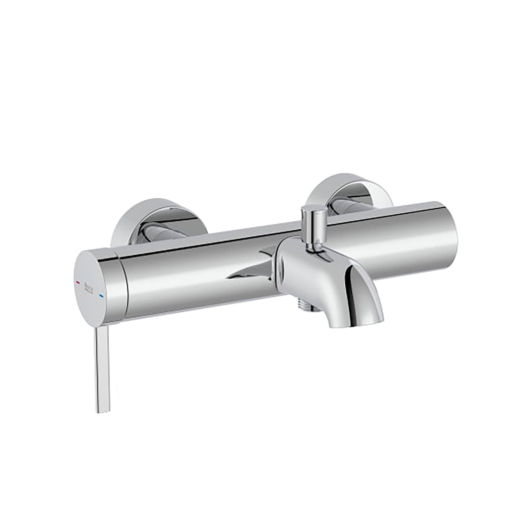 Roca Ona Wall Mounted Bath Shower Mixer Chrome