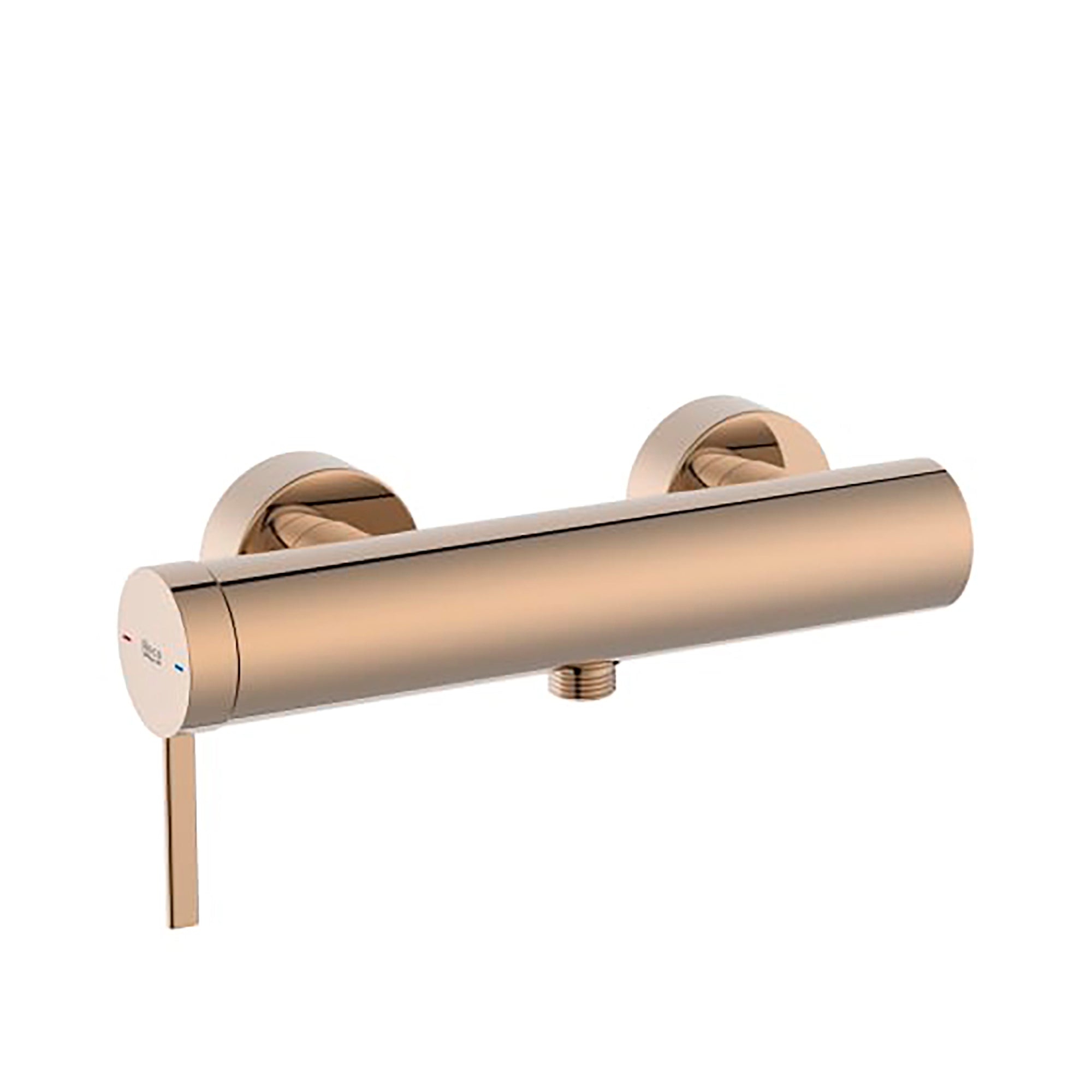 Roca Ona Wall-mounted shower mixer Rose Gold
