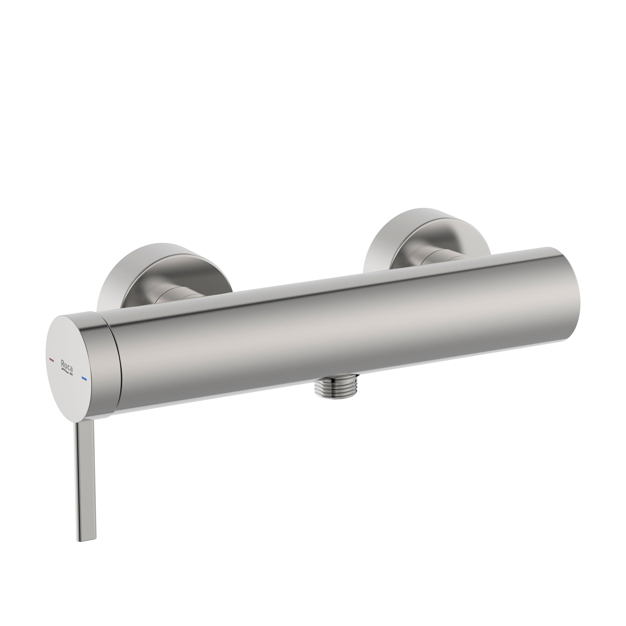 Roca Ona Wall-mounted shower mixer Stainless Steel