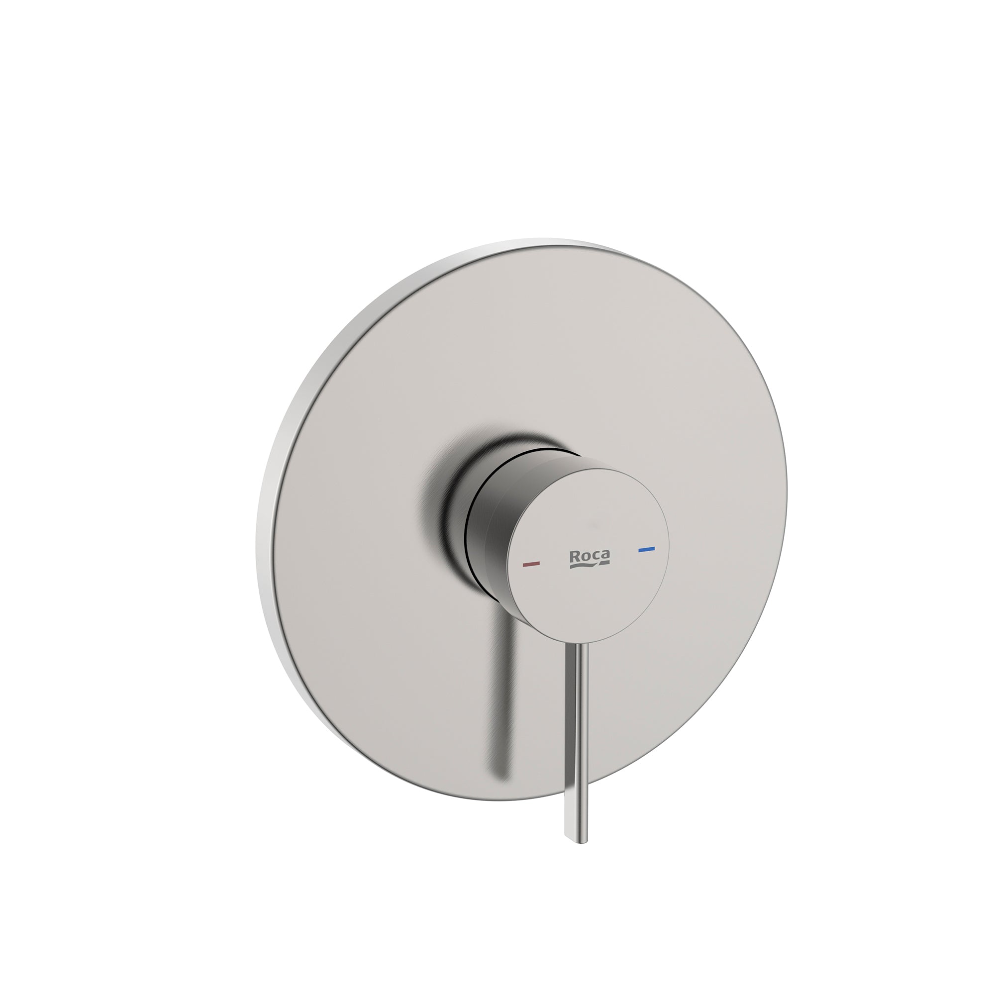 Roca Ona Built-in shower mixer (1 way). To be completed with RocaBox A525869403 Stainless steel