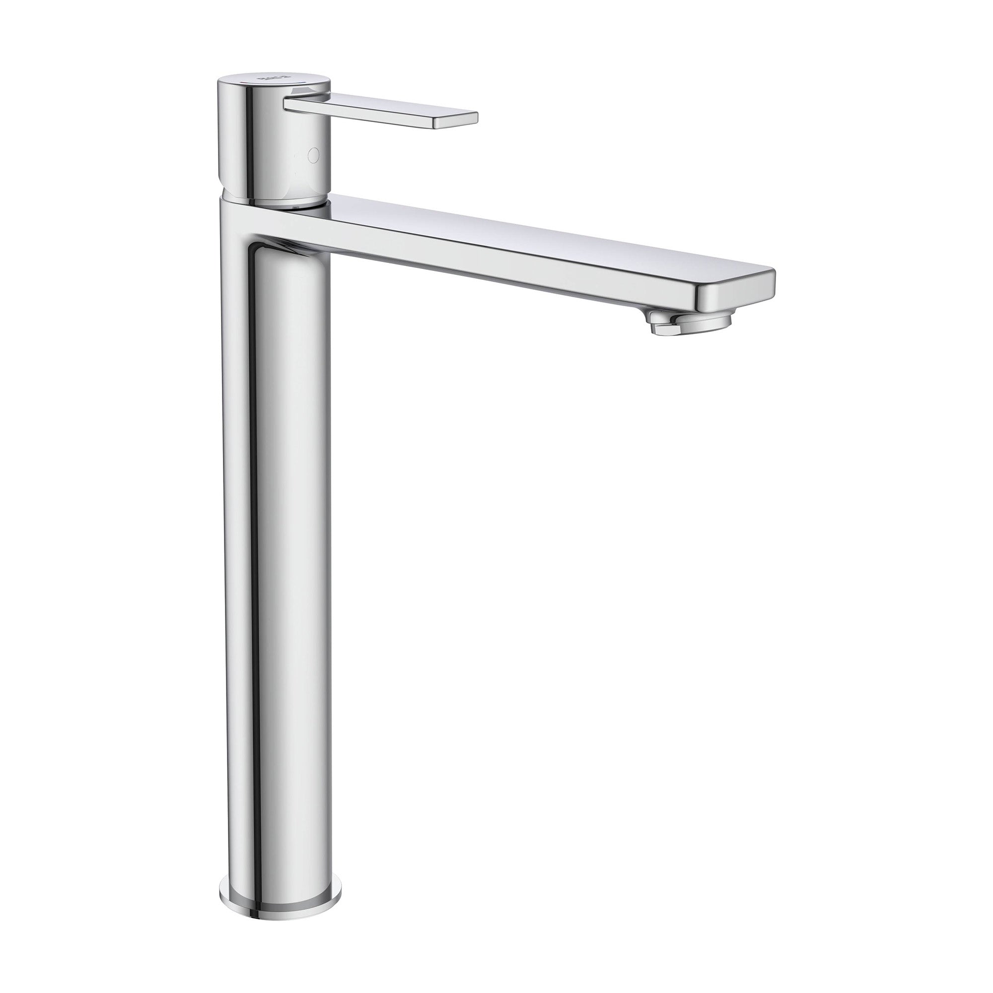Roca Targa Basin mixer Tap with smooth body Cold Start XL-Size Chrome