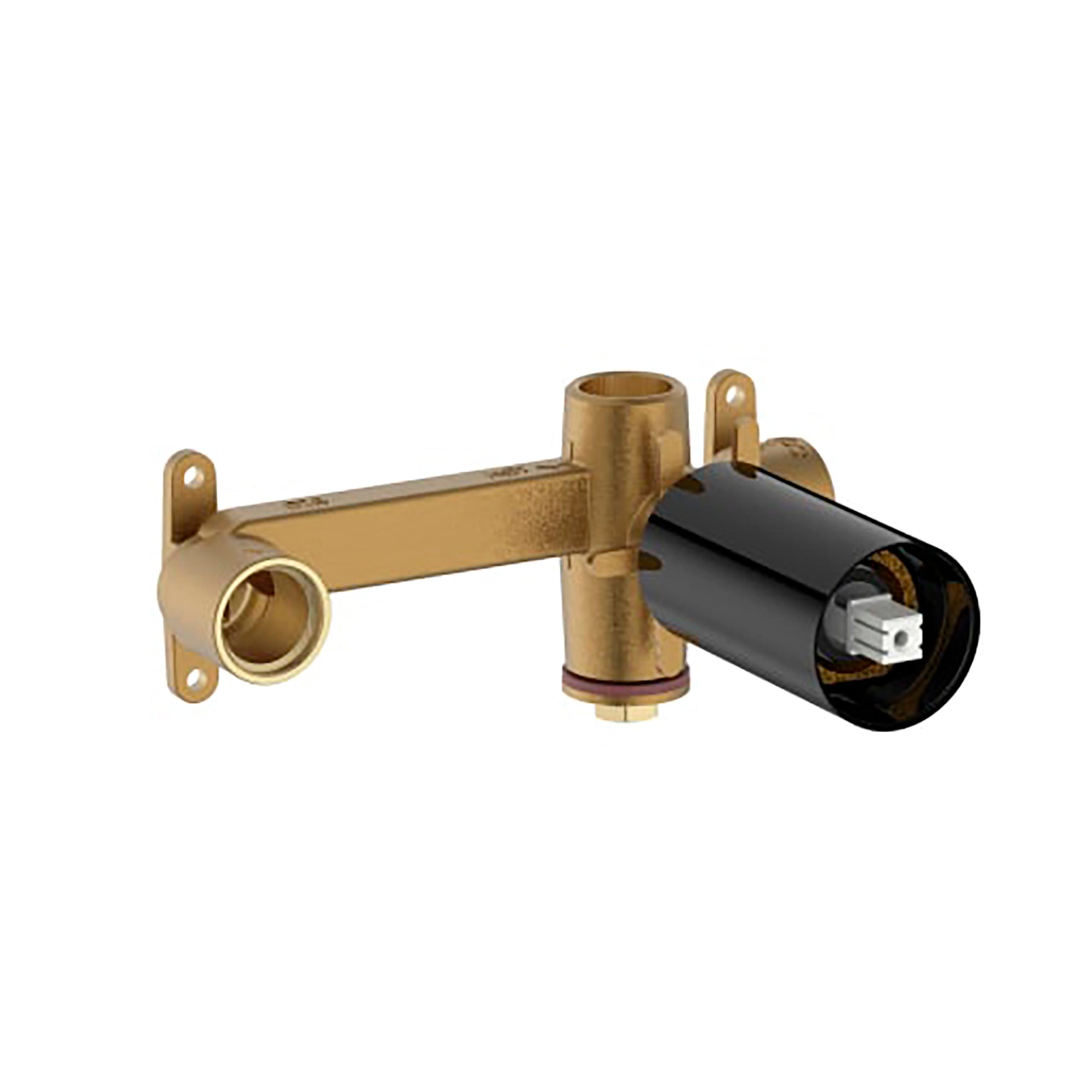Roca Ona Built-in body for basin mixer Titanium Black