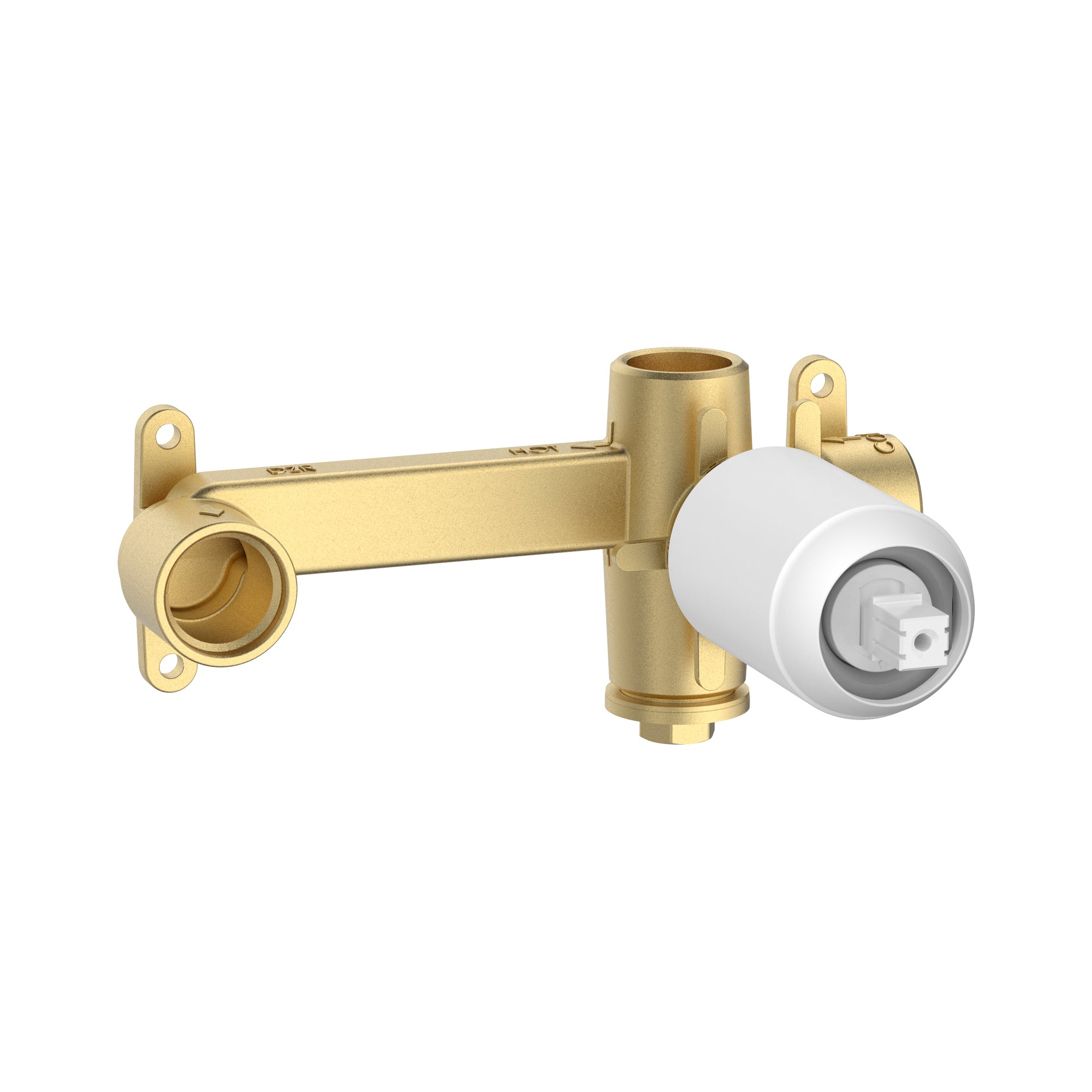 Roca Targa Built-in body for the installation of Targa built-in basin mixer Tap Matt White