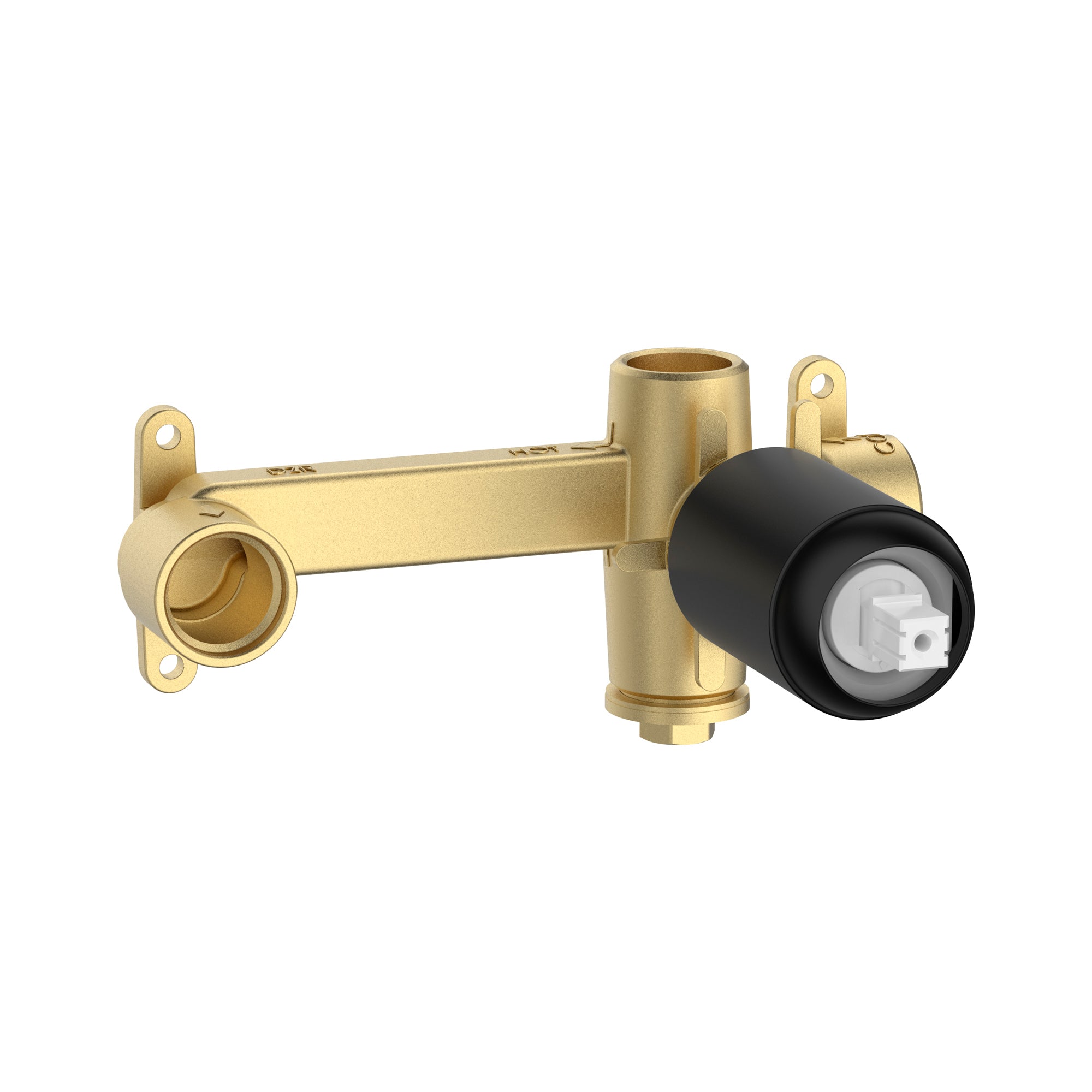 Roca Targa Built-in body for the installation of Targa built-in basin mixer Tap  Matt Black