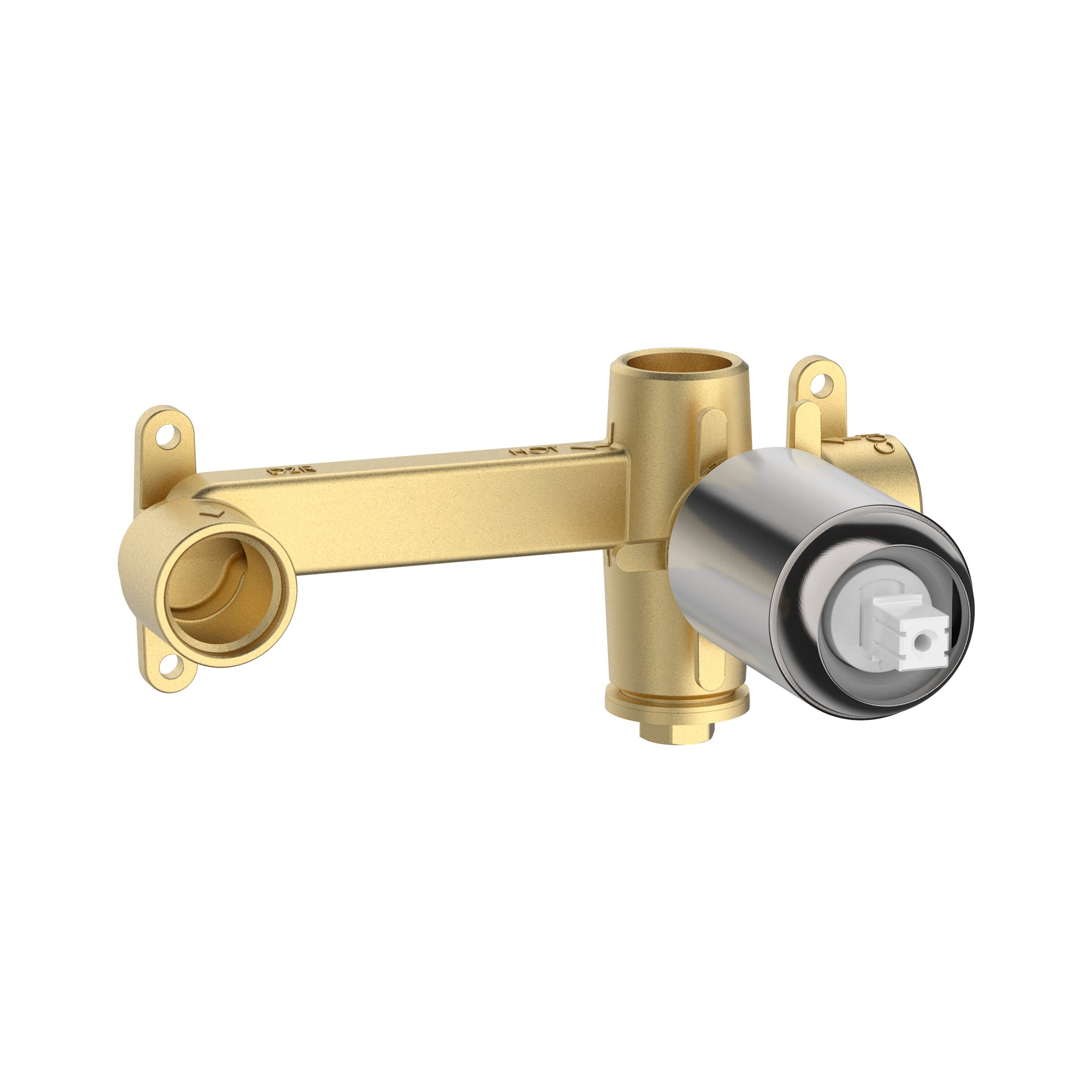 Roca Targa Built-in body for the installation of Targa built-in basin mixer Tap Stainless Steel