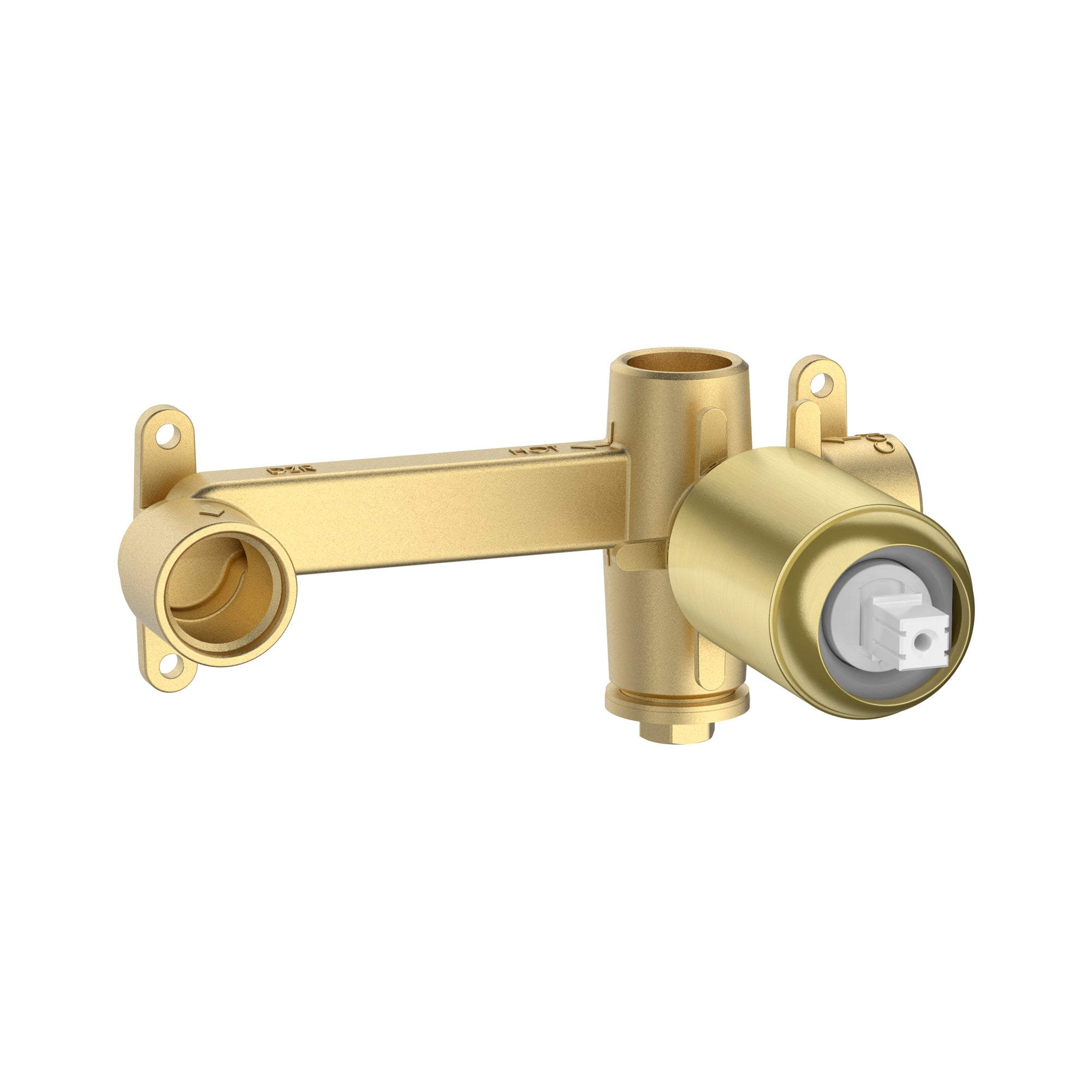 Roca Targa Built-in body for the installation of Targa built-in basin mixer Tap Brushed Brass