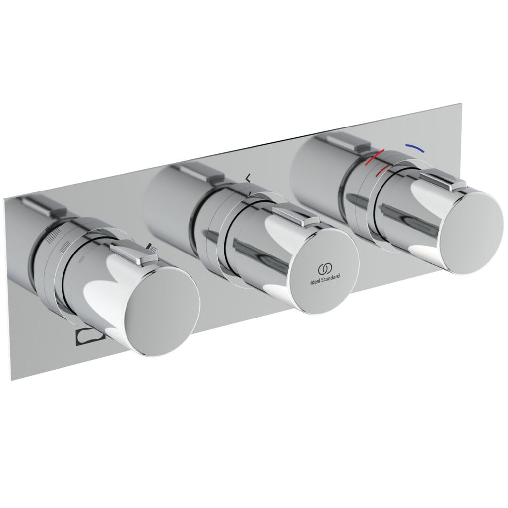 Ideal Standard Ceratherm C100 | Built-in bath & shower mixer 307x163.5x110 mm, Kit 1 included