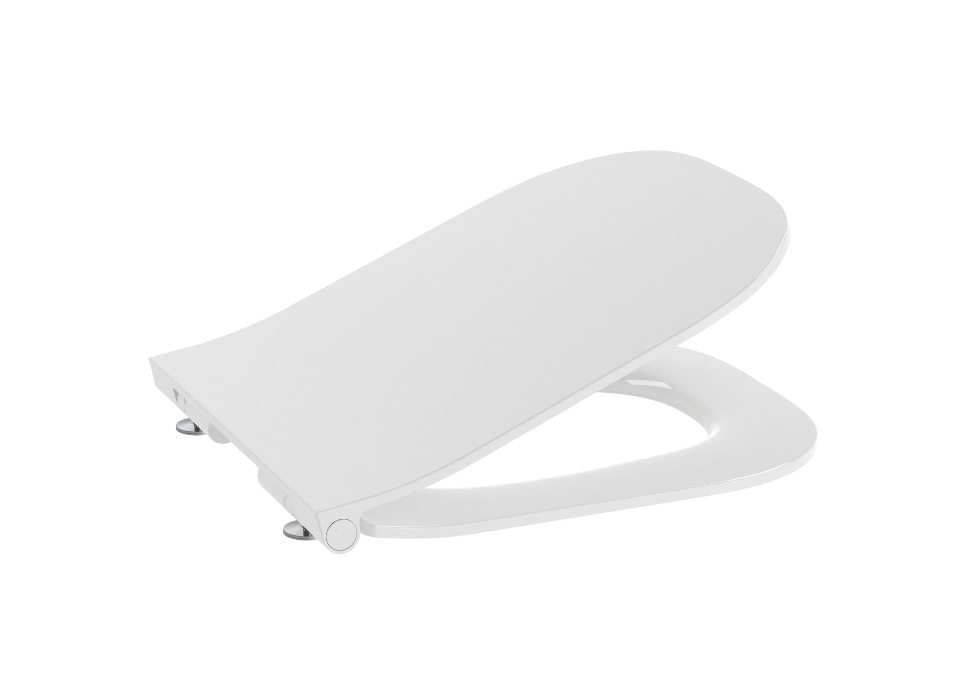 Roca The Gap Compact Slim Soft-closing toilet seat and cover White