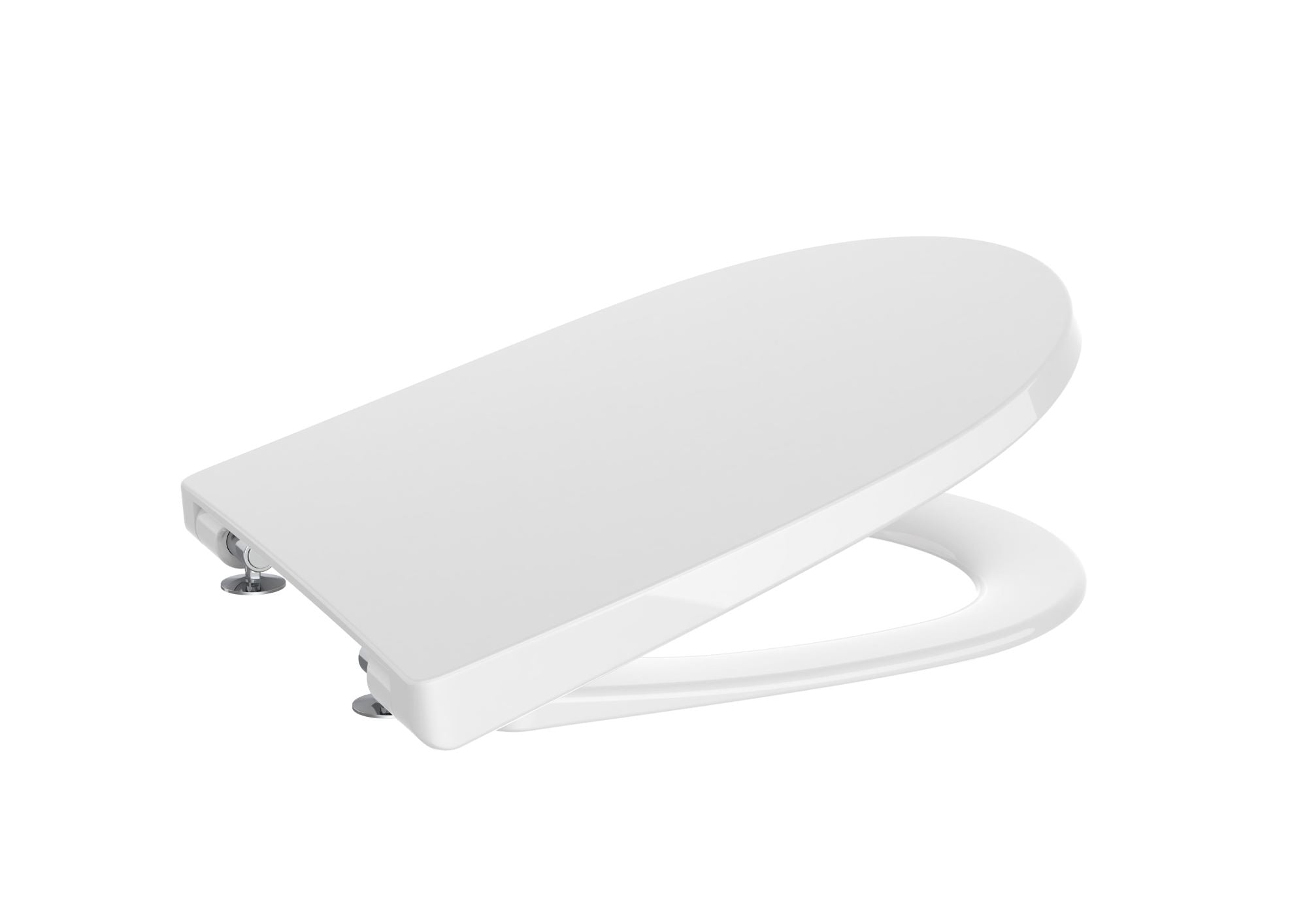 Roca Ona soft-close compact toilet seat White