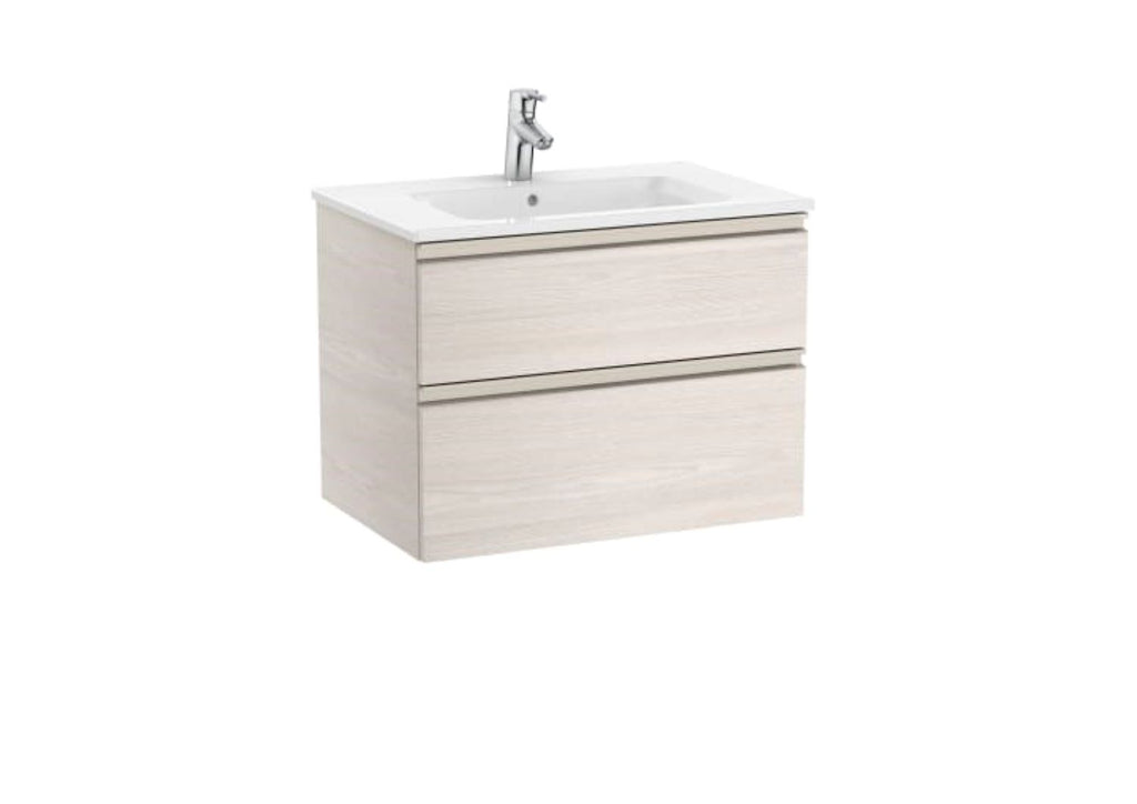 Roca Unik The Gap 2Drawer Vanity unit 700mm TX
