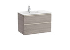 Roca Unik The Gap 2Drawer Vanity unit LH 800mm CITY