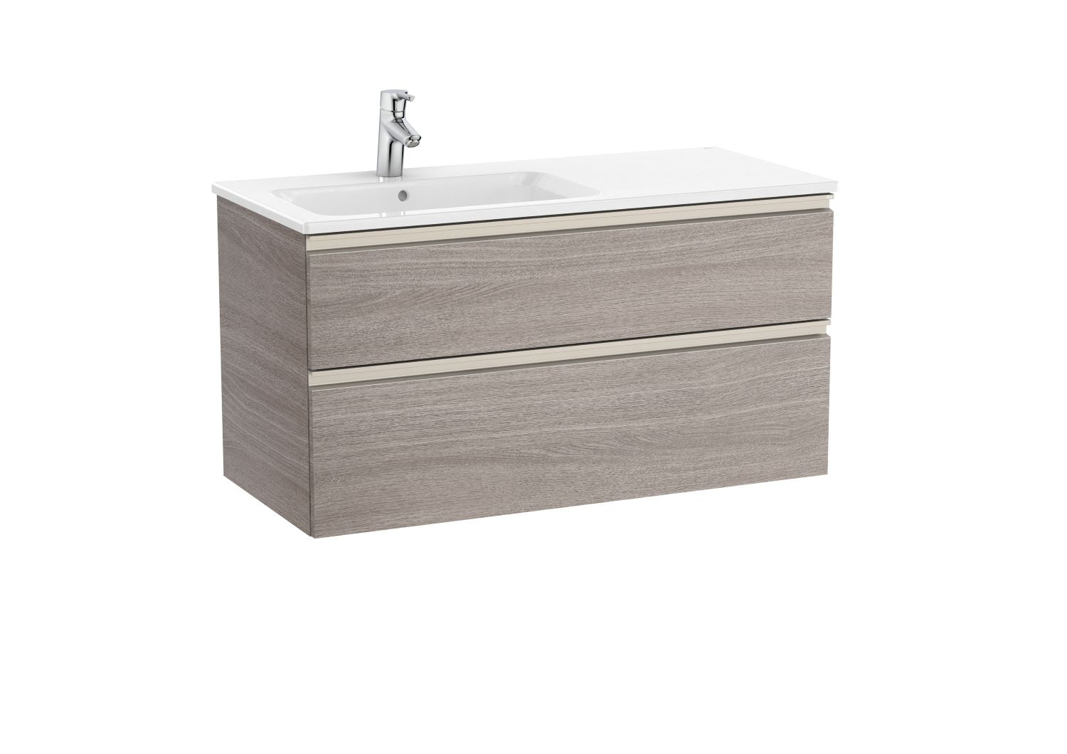 Roca Unik The Gap 2Drawer Left Hand 1000Mm City