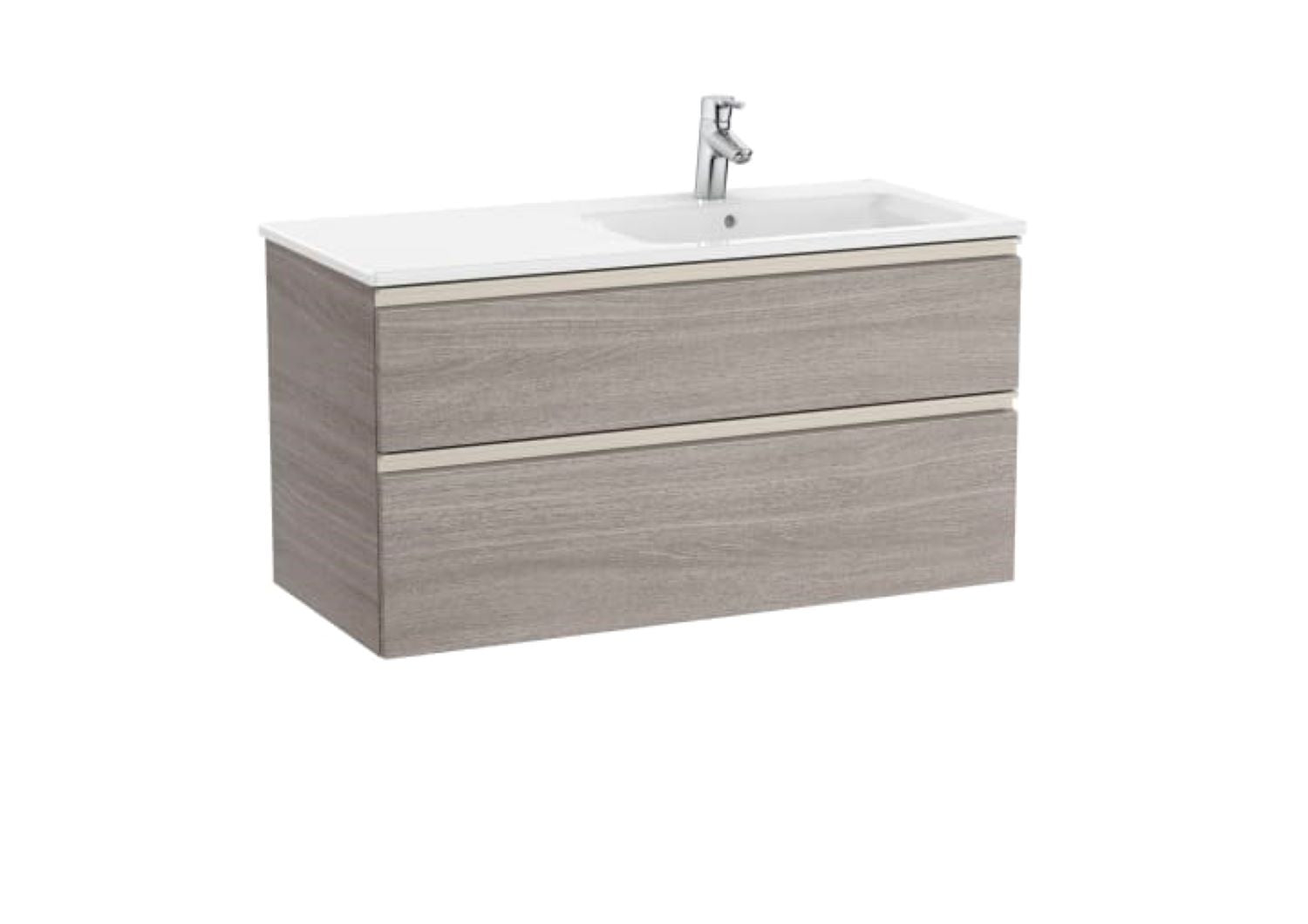 Roca Unik The Gap 2Drawer Right Hand 1000Mm City